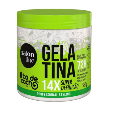 Gelatina Tô de Cacho 550g Super Definição