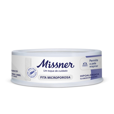 Microporo Missner 1,2cm x 4,5m Branco