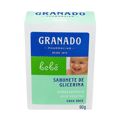 Sabonete Granado Bebê 90g Erva Doce