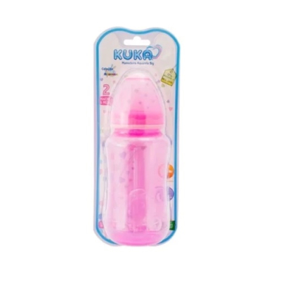 Mamadeira Aquarela Big 330mL Ortodôntico Silicone 2 Rosa 1447