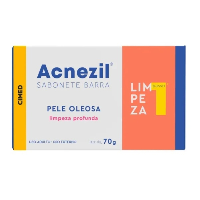 Acnezil Sabonete Pele Oleosa 70g