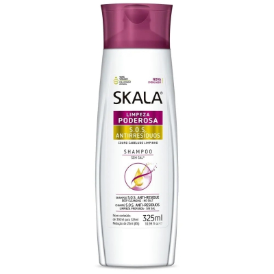 Shampoo Skala 325mL AntirResíduos