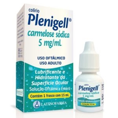 Plenigell Solução Oftálmica 5mL