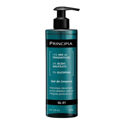 Gel Limpeza Principia GL-01 Pele Mista/Óleosa 350mL