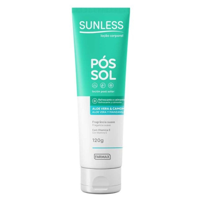 Pós Solução Sunless 120mL Camomila/Aloe Vera