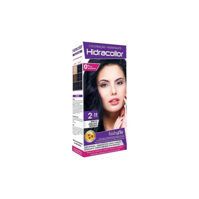 Tintura Hidracollor 2.11 Preto Azulado Intenso