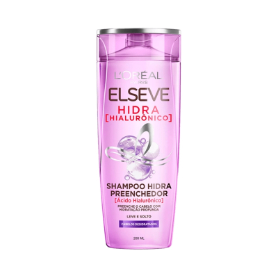 Shampoo Elseve 200mL Hidra Hialurônico