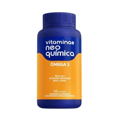Ômega 3 Neo Química 60 Cápsulas