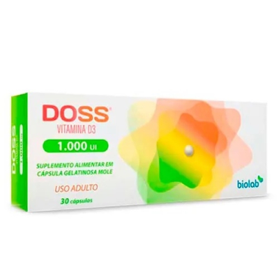 Doss 1.000UI 30 Cápsulas