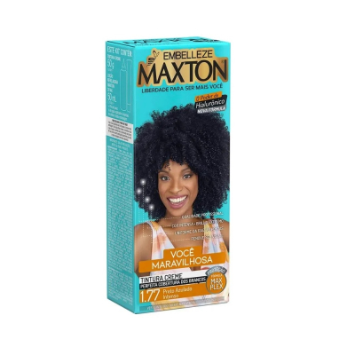 Tintura Maxton 1.77 Preto Azulado Intenso