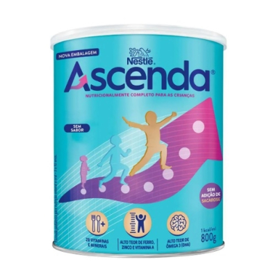 Ascenda 800g Sem Sabor