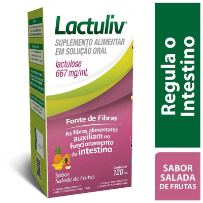 Lactuliv Xarope 120mL Frutas