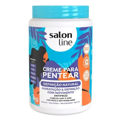 Creme de Pentear Salon Line 1Kg Definição Natural