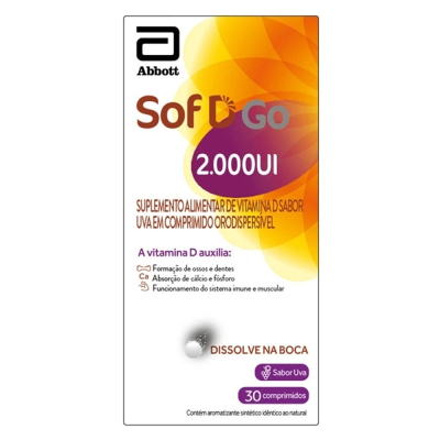 Sof D 2.000UI 30 Cápsulas