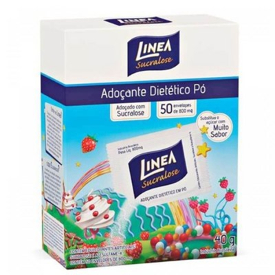 Adoçante Linea 50 Envelopes Sucralose