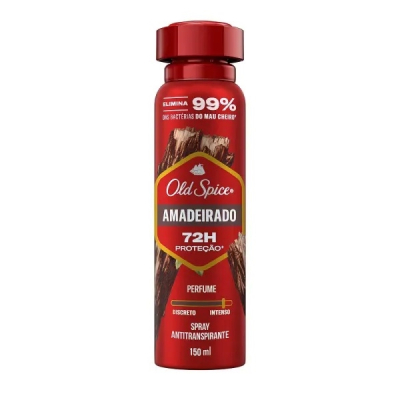 Desodorante Old Spice Aerosol 150mL Lenha
