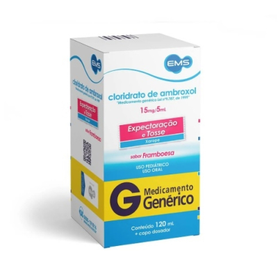 Ambroxol Cloridrato Xarope Infantil 120mL