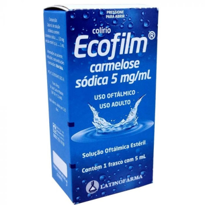 Ecofilm Solução Oftálmica 5mL