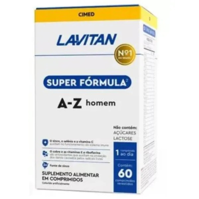 Lavitan Super Formula 5G Homem 60 Comprimidos
