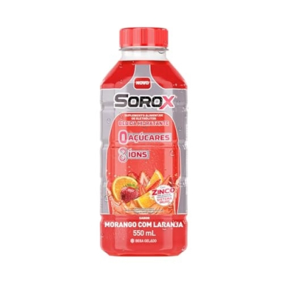 Sorox 500mL Morango com Laranja