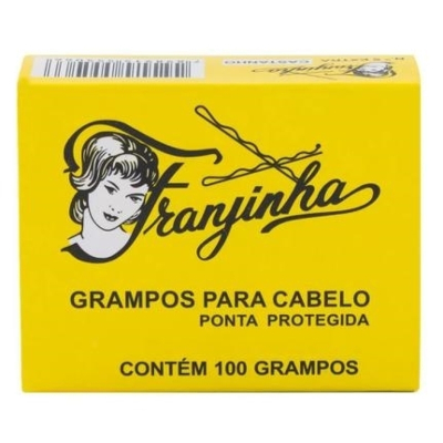Grampo Franjinha 7 Grande Louro 100 Unidades