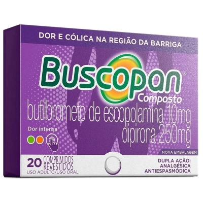 Buscopan Composto 20 Comprimidos