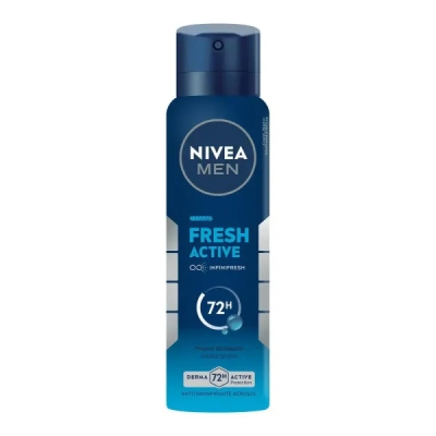 Desodorante Nivea Aerosol Men 150mL Fresh Active