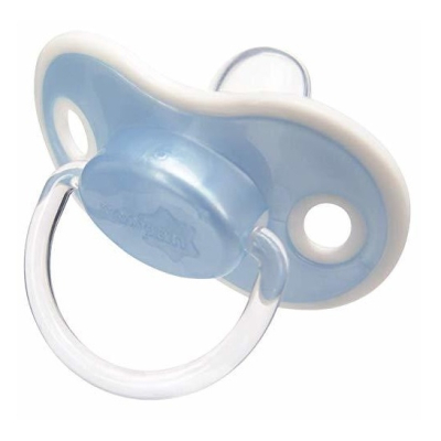 Chupeta Neopan Bicolor 2 1 Unidade Univ Silicone Azul 4461