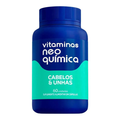 Vitaminas Neo Química Cabelo Eunhas 60 Cápsulas