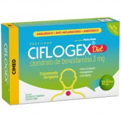 Ciflogex Diet 12 Pastilhas Menta