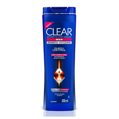 Shampoo Clear Men 200mL Queda Control