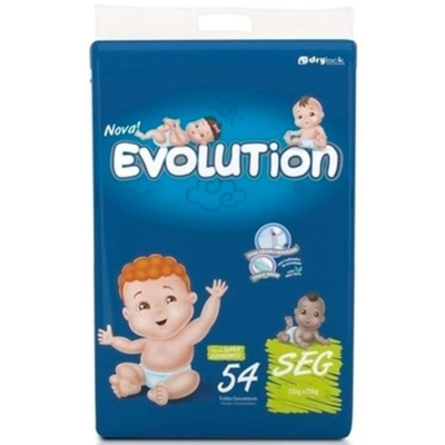 Fralda Dry Evolution XXG 54 Unidades