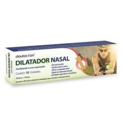 Dilatador Nasal Doutorsan 10 Unidades 55mm x 15mm
