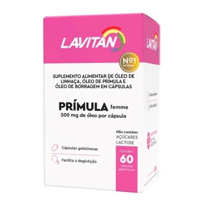 Lavitan Primula Femme 60 Cápsulas