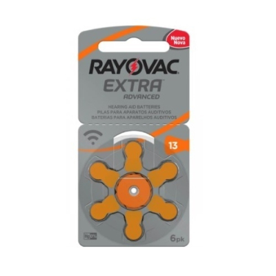 Bateria Auditiva 13 Rayovac 6 Unidades