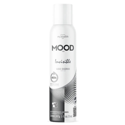 Desodorante Mood Aerosol Unissex 150mL Invisible