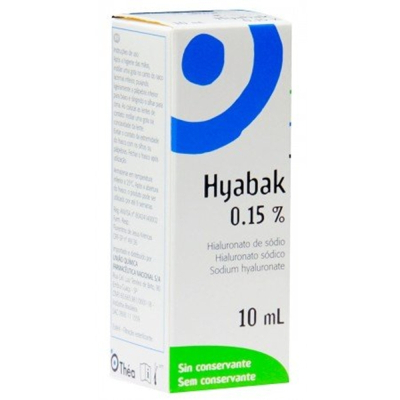 Hyabak Solução Oftálmica 10mL
