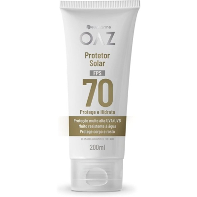 Protetor Solar OAZ FPS70 200mL