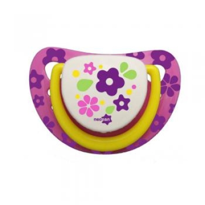 Chupeta Neopan 1 1 Unidade Ortodôntico Silicone Lilás 4813