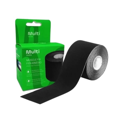 Kinesio Fita 5cm X 5M Preta