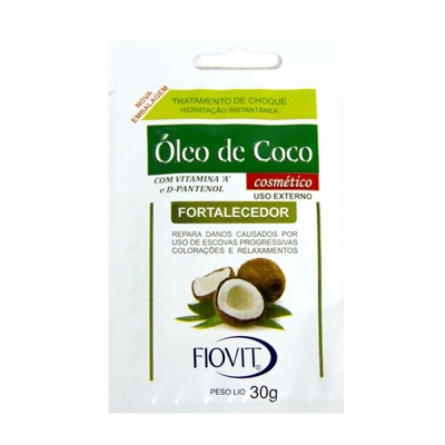 Tratamento de Choque Fiovit 30g Óleo Coco