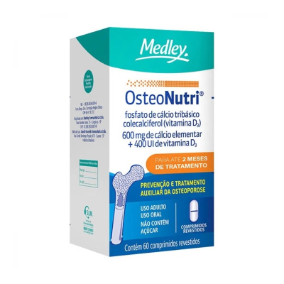 Osteonutri 600mg+400UI 60 Comprimidos