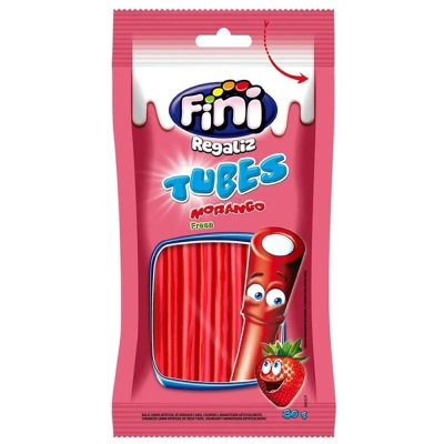 Fini Tubes Morango/Nata 80g