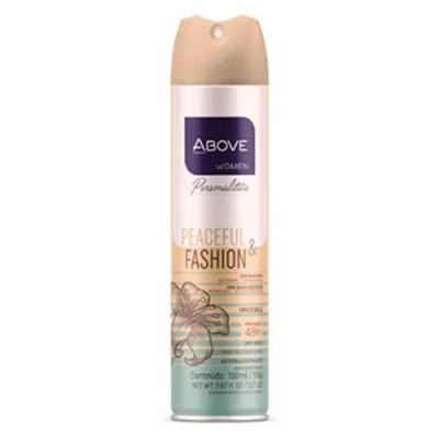 Desodorante Above Aerosol Women 150mL Person Peaceful Fashion
