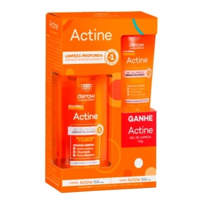 Actine kit, gel limpeza 140+40g