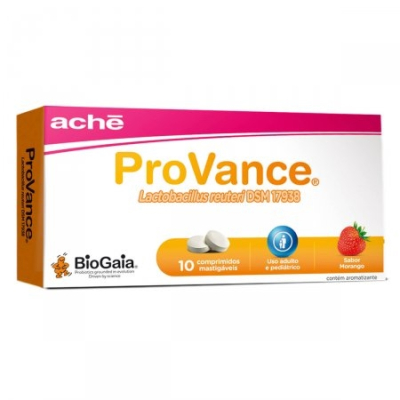 Provance 10 Comprimidos Mastigáveis Morango