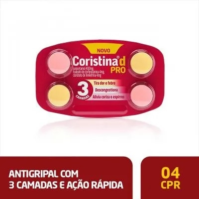 Coristina D 4 Comprimidos