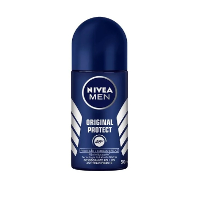 Desodorante Nivea Roll On Men 50mL Original Prot