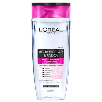 Água Micelar Loreal 200mL Bifasica