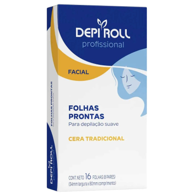 Folhas Depi Roll Corporal 16 Unidades Tradicional